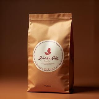 オリジナルデザインのコーヒーパッケージ